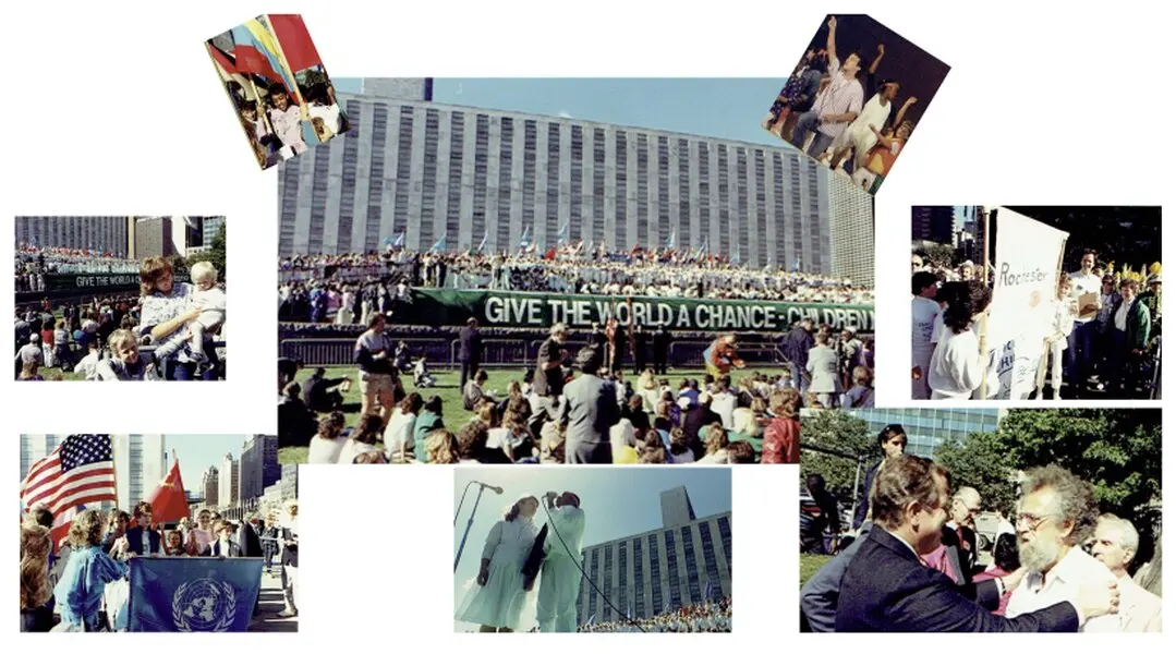 The 1986 Peace Child US-Soviet Tour Cast 
